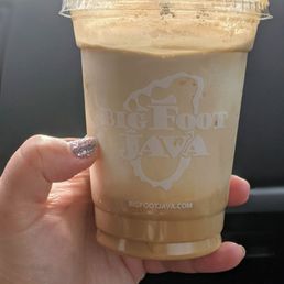 Frostbite with espresso affogato -- yum.