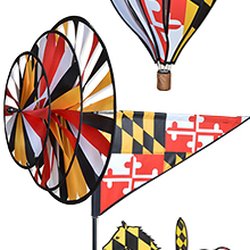 The Backyard Naturalist - Everything Maryland! Wind spinners, whirligigs, Crab decals, magnets, hats, tote bags, decorative flags, mailbox covers, doormats...