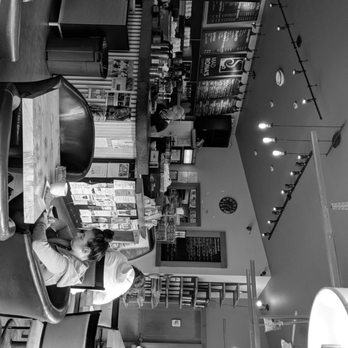 Mad Rona's Coffee Bar - a black and white photo - Coffee & Tea Near Me - Gabriola, British Columbia