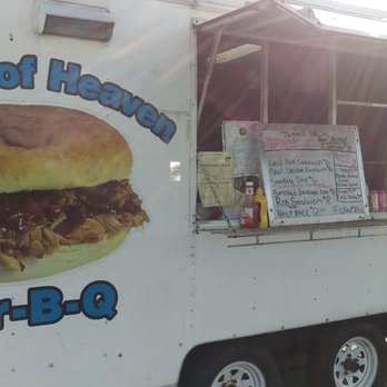 Bread of Heaven BBQ - Truck and menu (sorry, you'll have to zoom in!) - Barbeque Near Me - Antioch, Tennessee Bread of Heaven BBQ - Truck and menu (sorry, you'll have to zoom in!) - Barbeque Near Me - Antioch, Tennessee