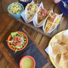 CHIPS & SALSAS Chicken Asada Beer Battered Avocado Crunchy CHIPS & SALSAS Chicken Asada Beer Battered Avocado Crunchy