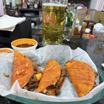 Tacos La Villa - Barbacoa birria tacos with delicious Ultra! - Tacos Near Me - Smyrna, Georgia