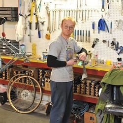 Blue City Cycles - Your friendly mechanic, Owen.