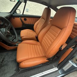 Jose’s Quality Auto Upholstery - 1983 Porsche 911 SC fully reupholstered from scratch in leather