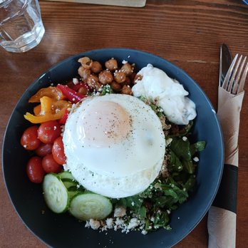 Wayne & Freda - Mediterranean Gold Bowl - Coffee & Tea Near Me - Penticton, British Columbia