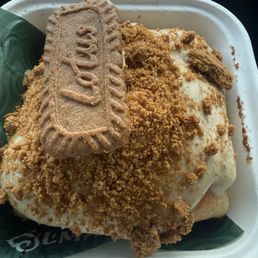Cookie Butter Cinnamon Roll