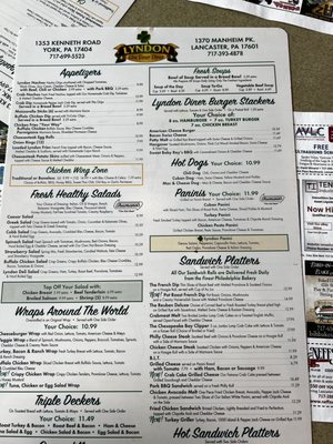 Menu photo 5 Lyndon Diner Lancaster, PA Menu photo 5 Lyndon Diner Lancaster, PA