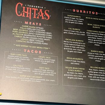 Chita's Taquería - Mexican Near Me - Sacramento, California