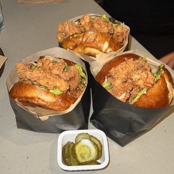 Double Chicken Please - Hot Honey Sandwich - Cocktail Bars Near Me - New York, New York Double Chicken Please - Hot Honey Sandwich - Cocktail Bars Near Me - New York, New York