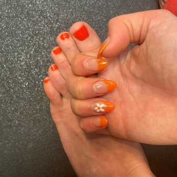 Pandora Nail Spa - Toes and other hand (photo is not taken there) - Nail Salons Near Me - Montecito, California Pandora Nail Spa - Toes and other hand (photo is not taken there) - Nail Salons Near Me - Montecito, California