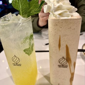 Pistachio Sweets - Passion fruit mocktail and lotus milkshake - Desserts Near Me - Morton Grove, Illinois Pistachio Sweets - Passion fruit mocktail and lotus milkshake - Desserts Near Me - Morton Grove, Illinois
