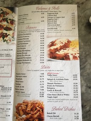 Menu photo 2 Krispy Pizza Jersey City, NJ
