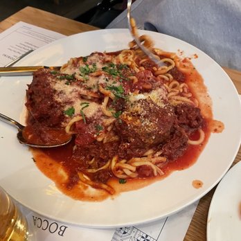 Bocca Italian Kitchen - Spaghetti and meatballs very tasty - Italian Near Me - Houston, Texas Bocca Italian Kitchen - Spaghetti and meatballs very tasty - Italian Near Me - Houston, Texas