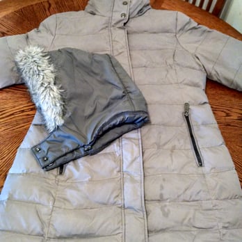 CD One Price Cleaners - Coat returned a different color (hood is original color) and stains not removed. HORRIBLE customer service and haven't resolved problem. - Laundry Services Near Me - Naperville, Illinois CD One Price Cleaners - Coat returned a different color (hood is original color) and stains not removed. HORRIBLE customer service and haven't resolved problem. - Laundry Services Near Me - Naperville, Illinois