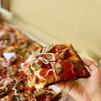 Prime Pizza - Meat lover's pie - Pizza Near Me - Los Angeles, California Prime Pizza - Meat lover's pie - Pizza Near Me - Los Angeles, California