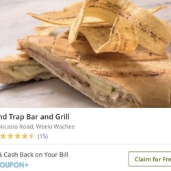 Sand Trap Bar & Grill - Feb 2020 Weeki Wachee: 25% Cash Back w/ Groupon (Be the first to review this American pub!)