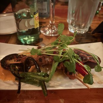 Palo Santo - Chicken hearts in a delicious spicy chilli paste - sooooo good - Latin American Near Me - Brooklyn, New York