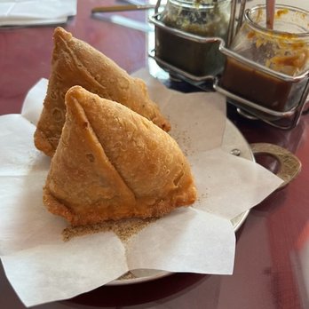Dinner India - veggie samosas - Indian Near Me - Pensacola, Florida
