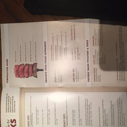 Outback Steakhouse - Menu