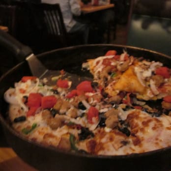 BJ's Restaurant & Brewhouse - BJs Favorites "The Works!" - Pizza Near Me - Brea, California BJ's Restaurant & Brewhouse - BJs Favorites "The Works!" - Pizza Near Me - Brea, California