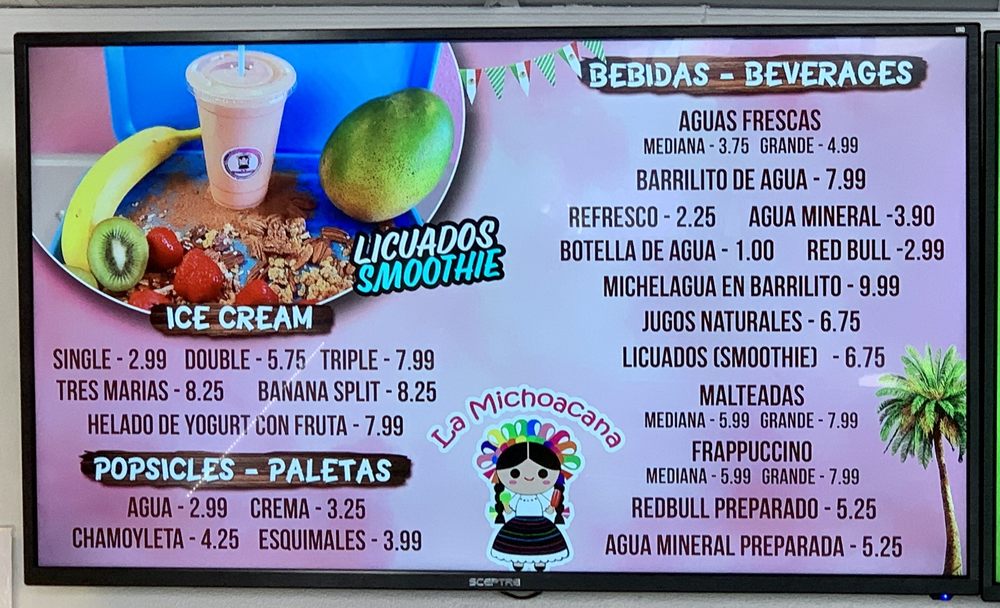 LA MICHOACANA SNACKS AND ICE CREAM Updated August 2024 35 Photos