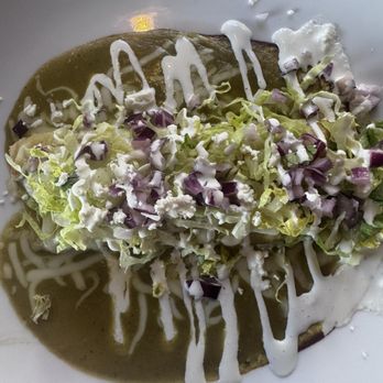 El Zarandeado  - Green cheese enchilada - Mexican Near Me - San Juan Capistrano, California