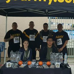 Chapman Crusaders at the Timber wolf 5K in Irvine. Hosted by NorthWood HS