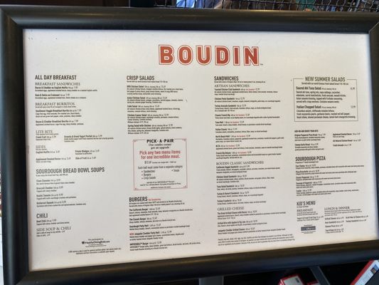 Menu photo 2 Boudin SF San Marcos, CA Menu photo 2 Boudin SF San Marcos, CA