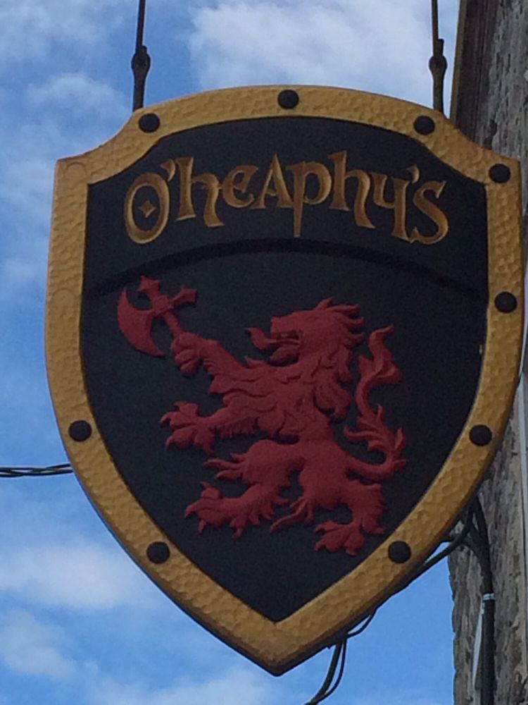 O’HEAPHY’S IRISH PUB Updated July 2024 27 Clothier Street E