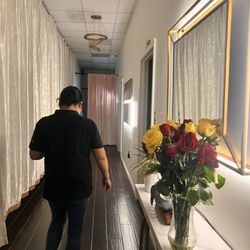 V Spa - Down the hall of private rooms.