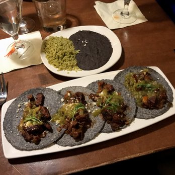 Mi Dia From Scratch - Hatch tacos with poblano rice and black beans - loved all of it - Mexican Near Me - Grapevine, Texas Mi Dia From Scratch - Hatch tacos with poblano rice and black beans - loved all of it - Mexican Near Me - Grapevine, Texas