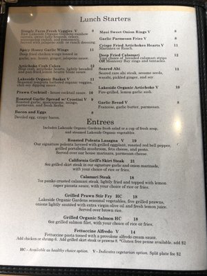 Menu photo 5 California Grill and Bar Watsonville, CA Menu photo 5 California Grill and Bar Watsonville, CA