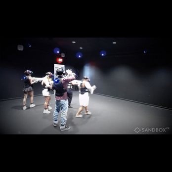 Sandbox VR - The room we were in to play - Virtual Reality Centers Near Me - San Diego, California Sandbox VR - The room we were in to play - Virtual Reality Centers Near Me - San Diego, California