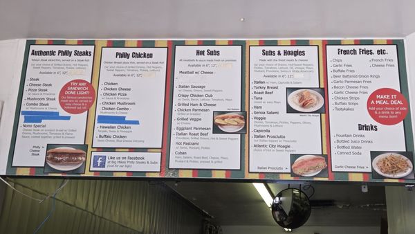 Menu photo 1 Big Mike's Philly Steaks & Subs Redondo Beach, CA Menu photo 1 Big Mike's Philly Steaks & Subs Redondo Beach, CA