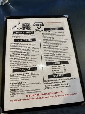 Menu photo 2 Steel City Pizza Hamilton, OH Menu photo 2 Steel City Pizza Hamilton, OH