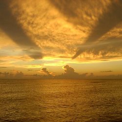 Smokin' - Sunset at Venice Beach