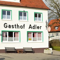 Gasthof Adler - Gasthof Adler mit Biergarten