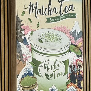 Premium Matcha Cafe Maiko - Aesthetic Painting - Ice Cream & Frozen Yogurt Near Me - Tempe, Arizona