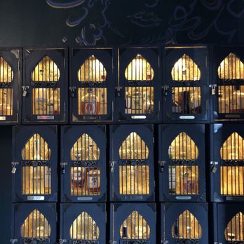 Chapter 4 at Les Amis - Adult beverage lockers - Whiskey Bars Near Me - Fullerton, California