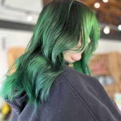 Reanne Carver Hair - Transformation foil, vivid hair color application