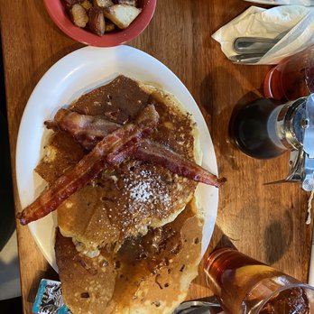 Ruby Slipper Pensacola - Bacon pralines pancakes. - Breakfast & Brunch Near Me - Pensacola, Florida Ruby Slipper Pensacola - Bacon pralines pancakes. - Breakfast & Brunch Near Me - Pensacola, Florida