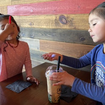 Cafe 86 - Babies enjoying some Halo Halo. - Desserts Near Me - San Diego, California