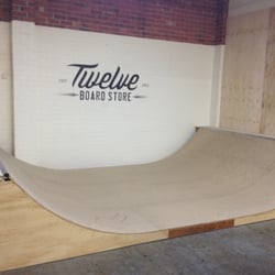 Twelve Board Store - Indoor skate ramp