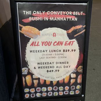 Kaiten Zushi - Sushi Bars Near Me - New York, New York Kaiten Zushi - Sushi Bars Near Me - New York, New York