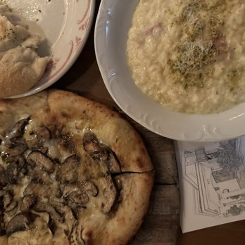 Pietro's - Funghi Pizza & Risotto 10/10 - Italian Near Me - Lodi, California