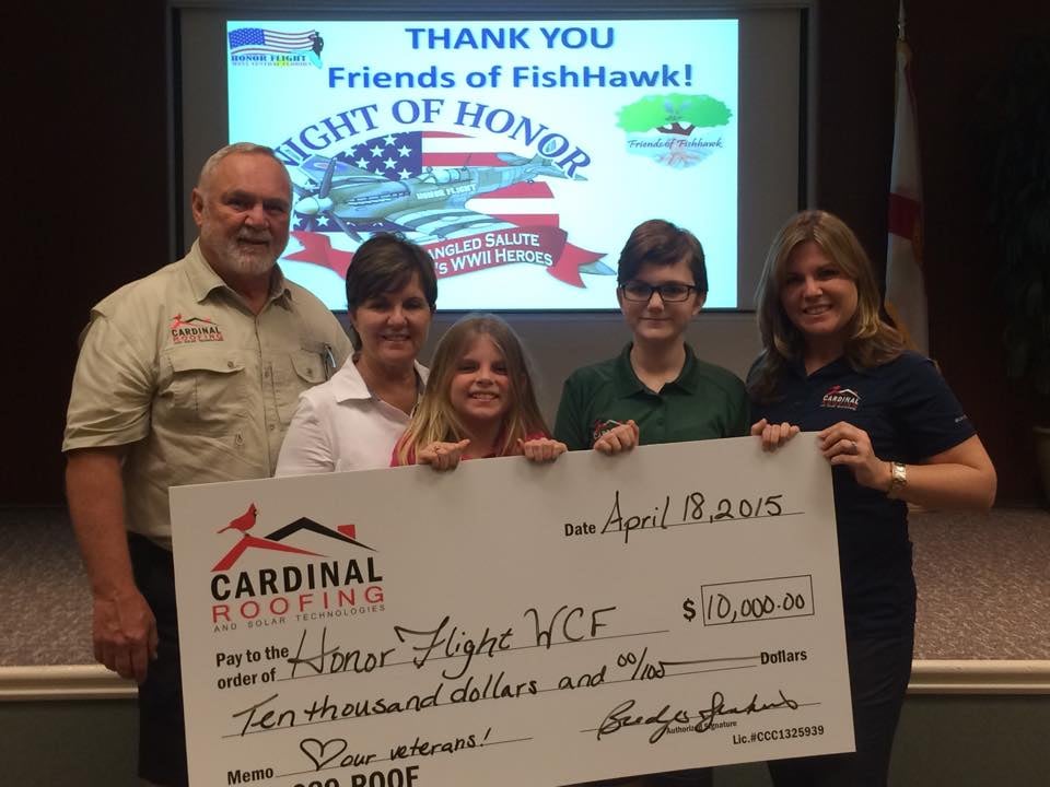 Slide of Cardinal Roofing