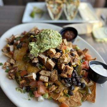 Ideal Bar & Grill - Loaded nacho with blackened chicken - Cocktail Bars Near Me - Santa Cruz, California Ideal Bar & Grill - Loaded nacho with blackened chicken - Cocktail Bars Near Me - Santa Cruz, California