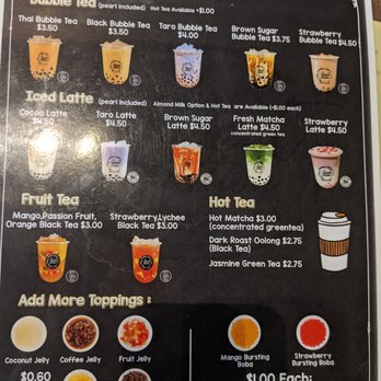 Peek A Bowl - Bubble tea menu - Asian Fusion Near Me - Plymouth, New Hampshire Peek A Bowl - Bubble tea menu - Asian Fusion Near Me - Plymouth, New Hampshire