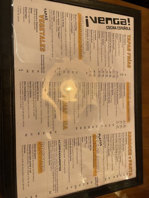 Menu photo 2 Venga! Rio de Janeiro, RJ Menu photo 2 Venga! Rio de Janeiro, RJ