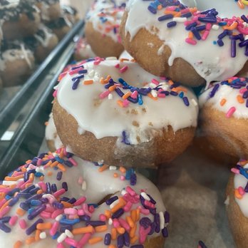 Cloud 9 Donuts - vanilla with rainbow sprinkles - Donuts Near Me - Brick, New Jersey